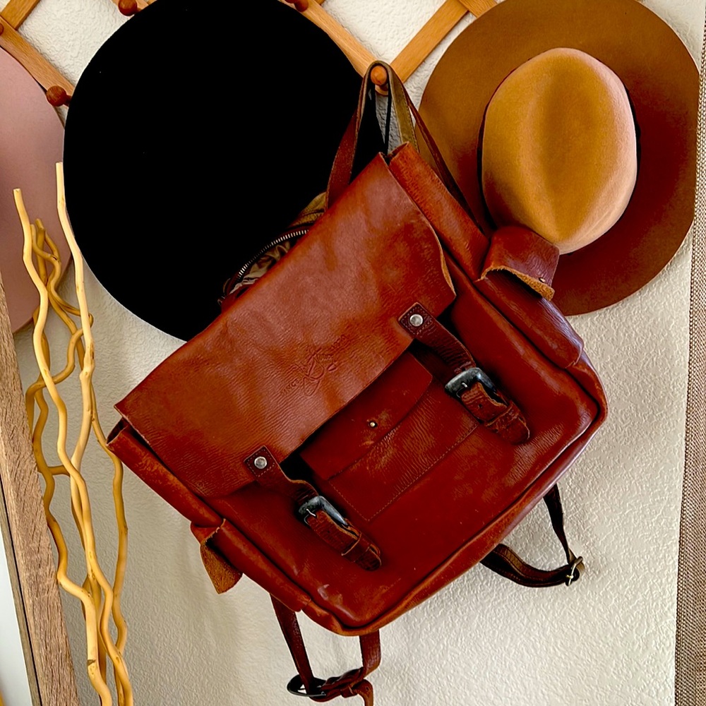 John Fluevog Authentic Leather backpack
